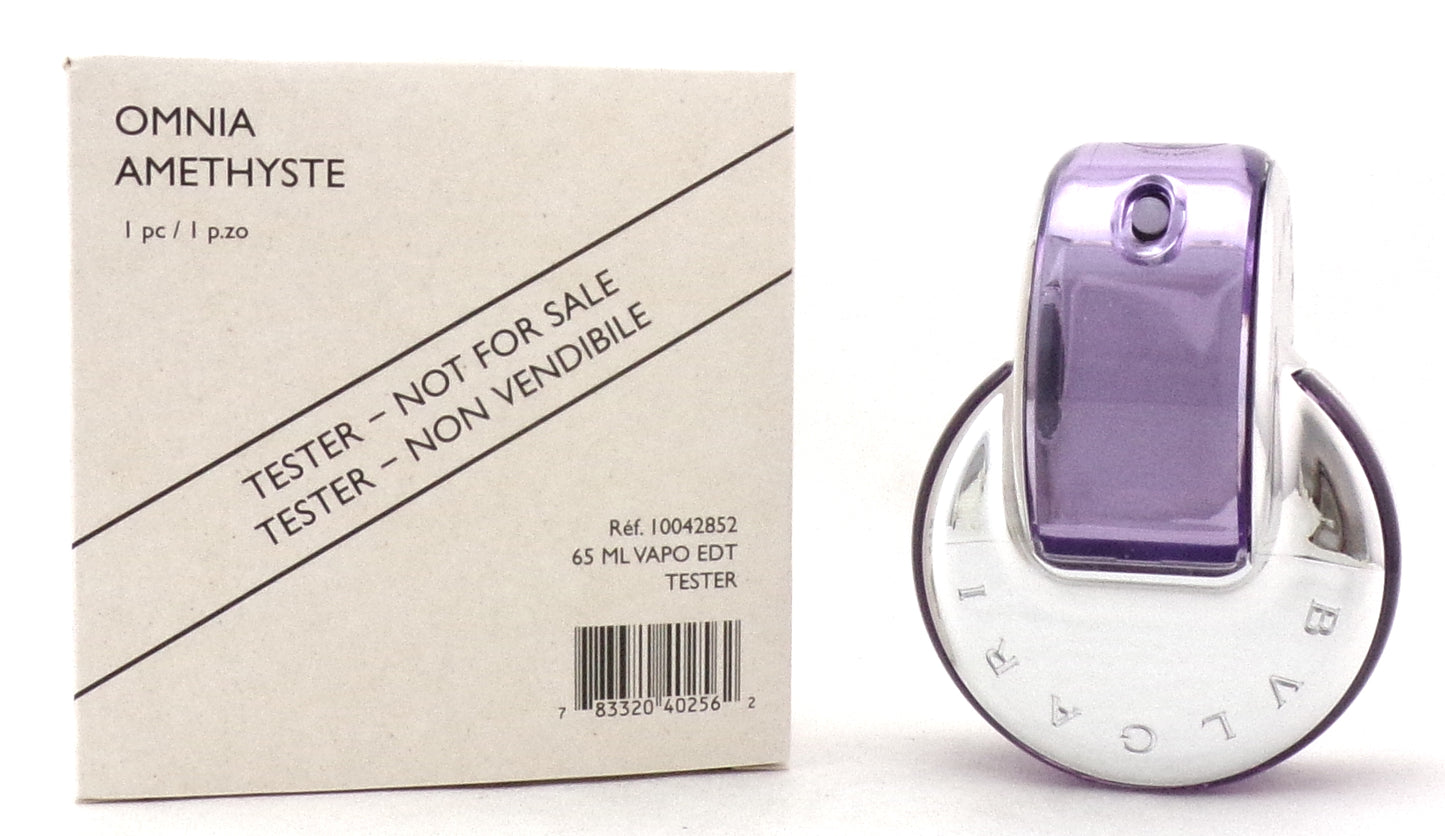 Omnia Amethyste by Bvlgari 2.2 oz. Eau de Toilette Spray for Women. New Tester