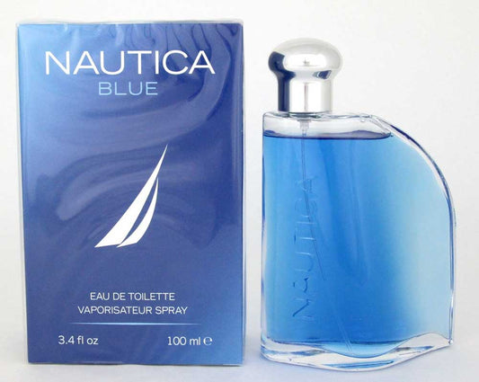 Nautica Blue Eau de Toilette Spray For Men 3.4 oz. Sealed.