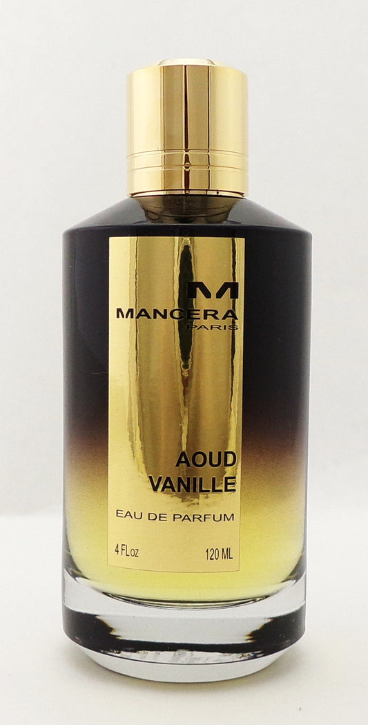 AOUD VANILLE by Mancera 4.0 oz./ 120 ml. Eau de Parfum Spray Unisex. New NO BOX