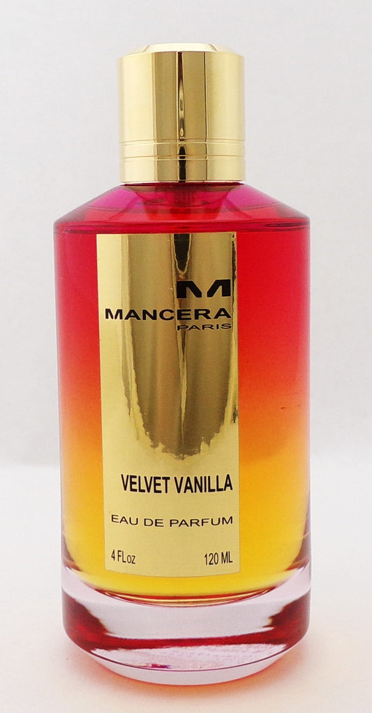 VELVET VANILLA by Mancera 4.0 oz./ 120 ml. Eau de Parfum Spray Unisex. New NO BOX