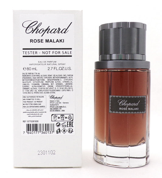 Chopard Rose Malaki 2.7 oz. Eau de Parfum Spray. New Tester w/Cap