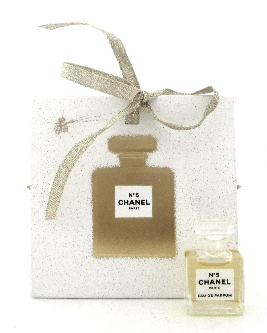 N 5 CHANEL 0.05 oz/ 1.5 ml Eau de Parfum Splash Mini for Women. New in Gift Bag