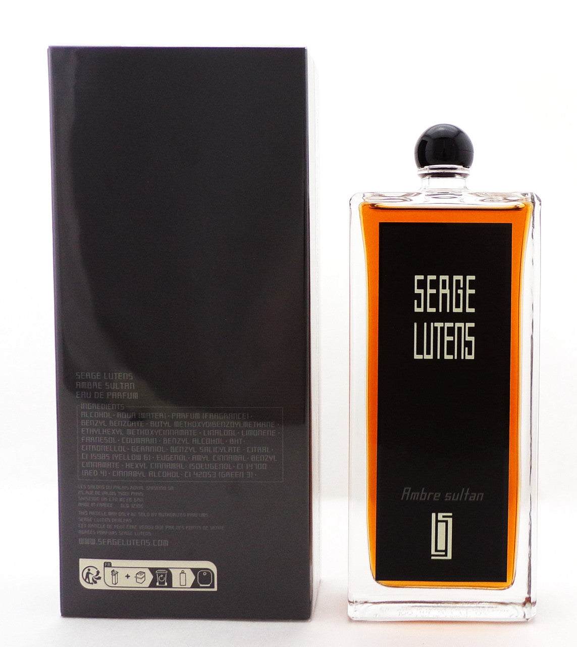 Serge Lutens Ambre Sultan 3.3 oz. Eau de Parfum Refillable Spray Unisex. New Sealed Box