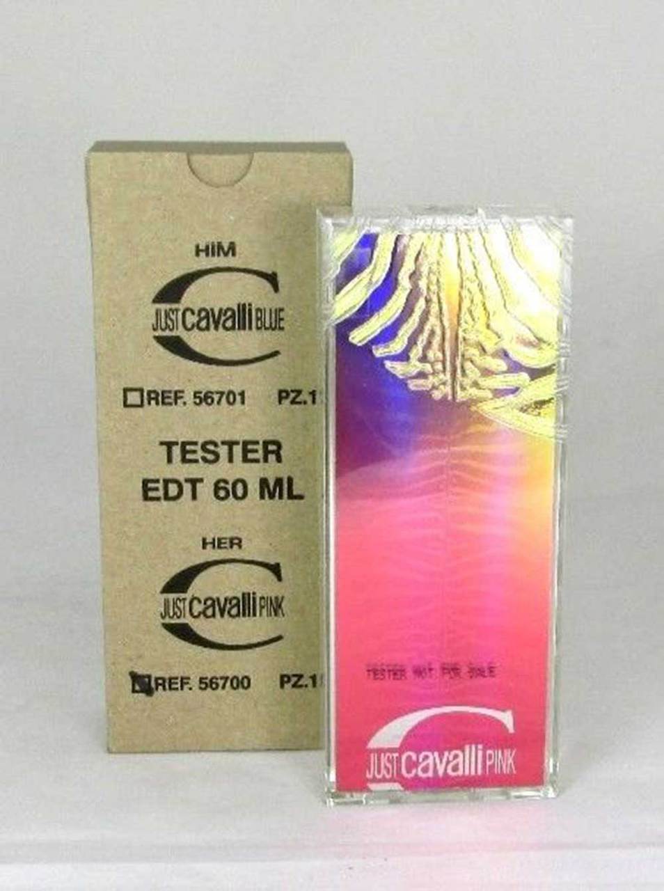 Just Cavalli Pink by Roberto Cavalli Eau De Toilette Spray 2oz *Tester