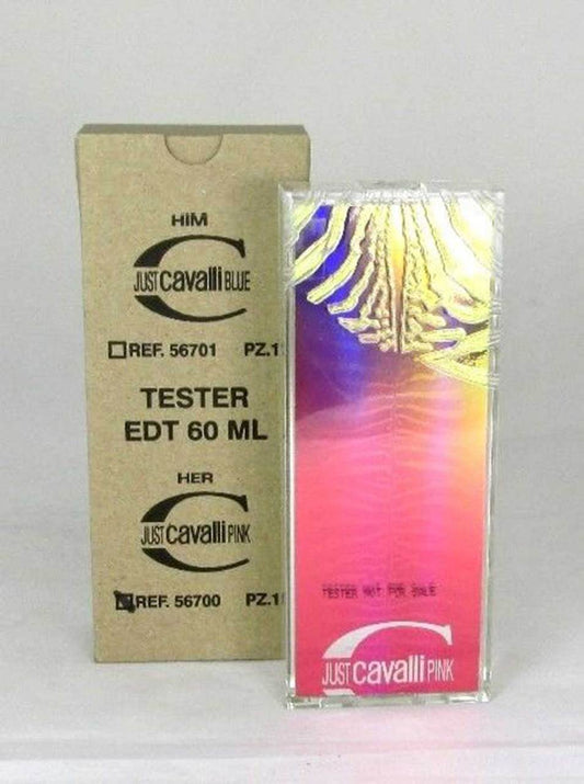 Just Cavalli Pink by Roberto Cavalli Eau De Toilette Spray 2oz *Tester