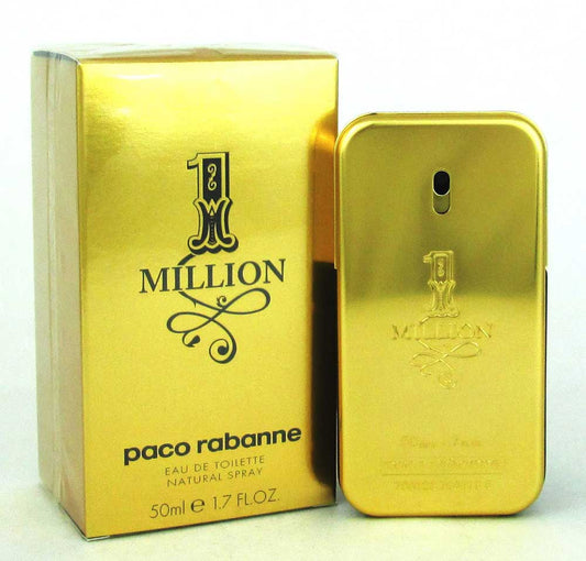 Paco Rabanne 1 Million 1.7 oz./ 50 ml. Eau de Toilette Spray for Men. New in Box