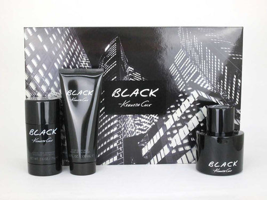 Kenneth Cole Black 3 Piece Gift Set for Men