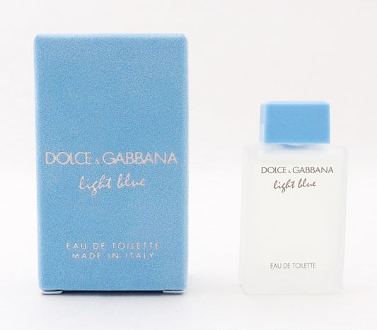 Light Blue by Dolce & Gabbana 0.15 oz. Eau de Parfum Mini Splash for Women New