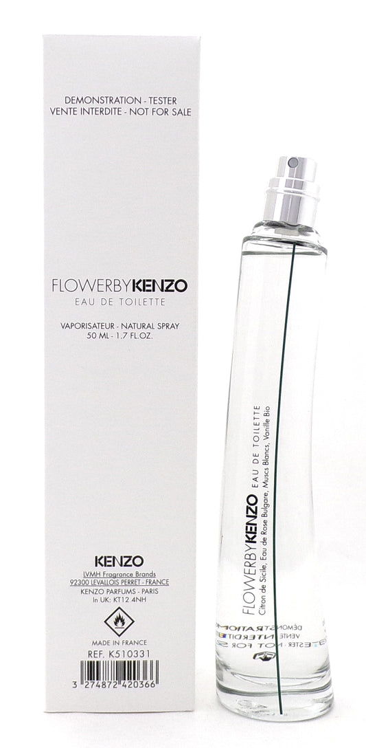 Flower by Kenzo 1.7 oz. Eau de Toilette Spray for Women. New Tester NO Cap