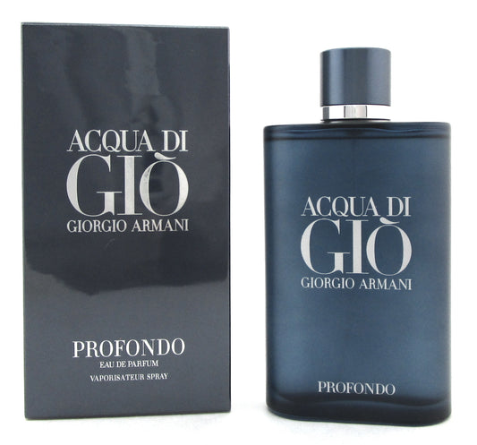 Acqua Di Gio PROFONDO by Giorgio Armani 6.7 oz EDP Spray for Men. New Sealed Box