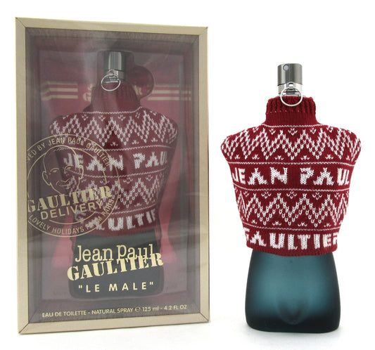 Le Male by Jean Paul Gaultier 4.2 oz. EDT Spray Christmas Prior Year Edition. New Box