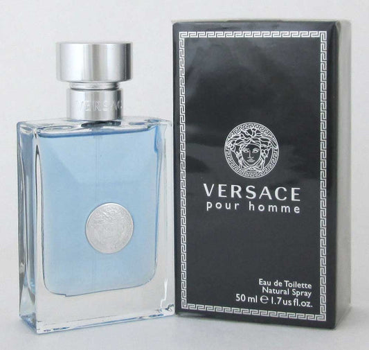 Versace Pour Homme by Versace Eau de Toilette Spray 1.7 oz. for Men