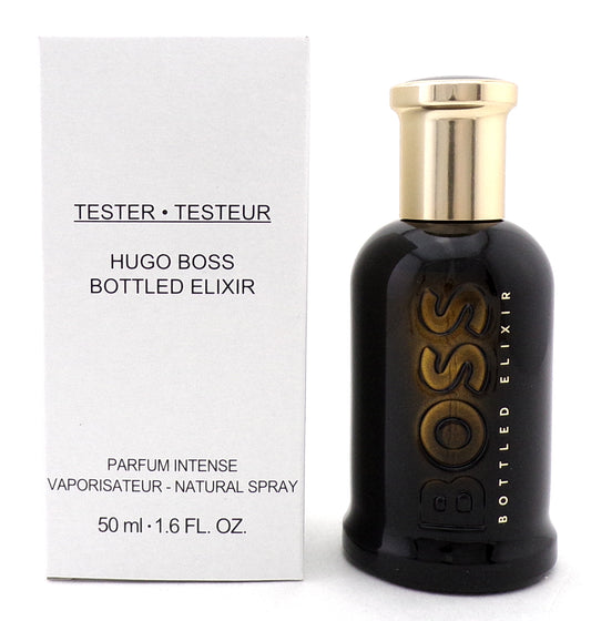 Hugo Boss Bottled Elixir 1.6 oz./ 50 ml. Parfum Intense Spray for Men. New Tester w/Cap
