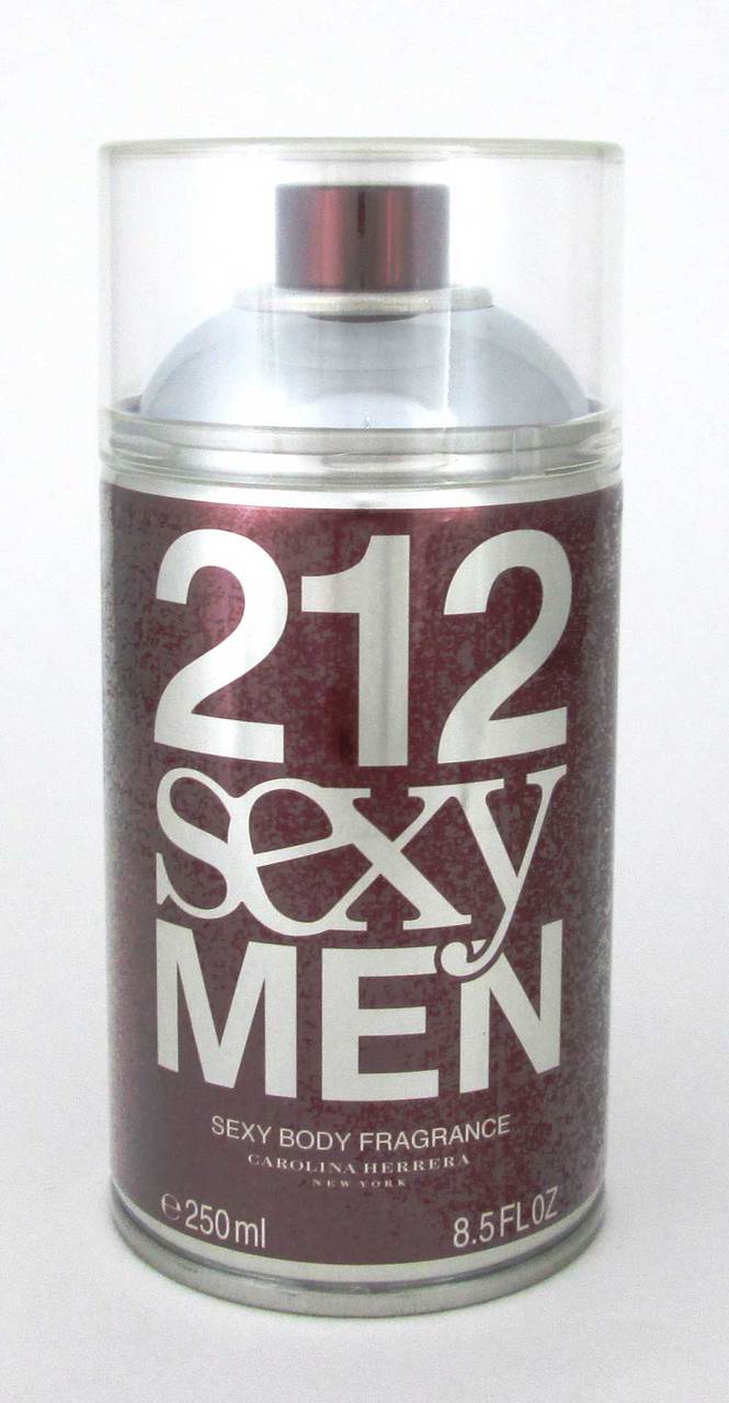 212 Sexy Men by Carolina Herrera Body Fragrance Spray 8.5oz.*Tester