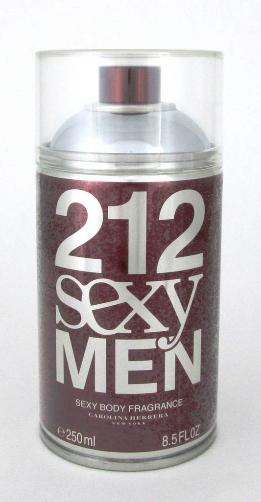 212 Sexy Men by Carolina Herrera Body Fragrance Spray 8.5oz.*Tester