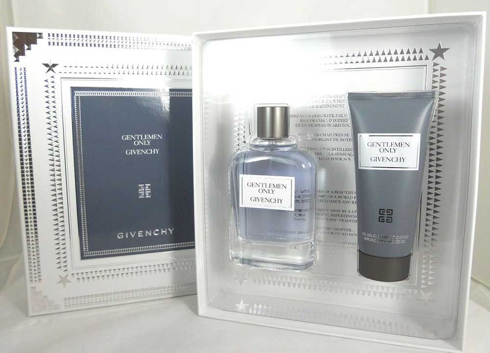 Givenchy Gentlemen Only Gift Set:3.3 oz.EDT Spray + 3.3 oz.Shower Gel