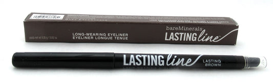 BareMinerals Lasting Line Long-Wearing Eyeliner Lasting Brown 0.012 oz. New