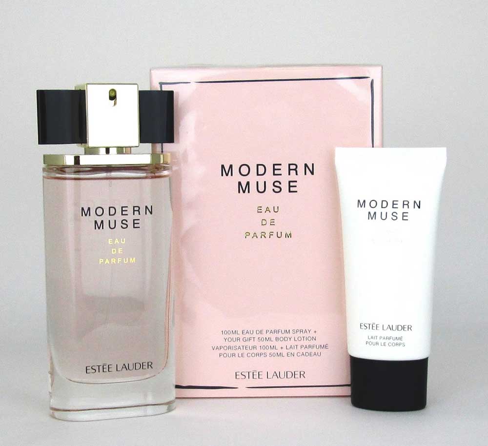 Modern Muse by Estee Lauder Gift Set:3.4oz EDP + 1.7oz B/L For Women