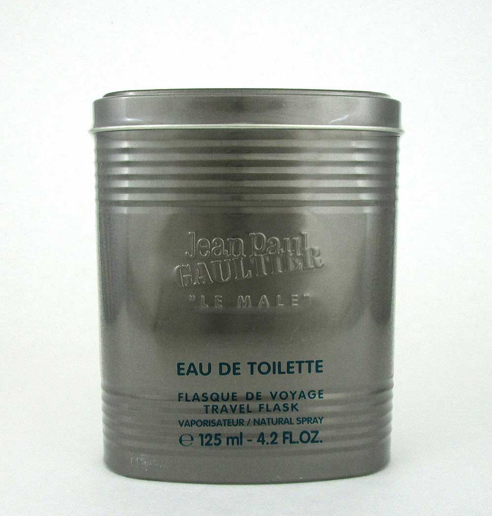 Jean Paul Gaultier Le Male Eau De Toilette SprTravel Flask 4.2 oz NIB