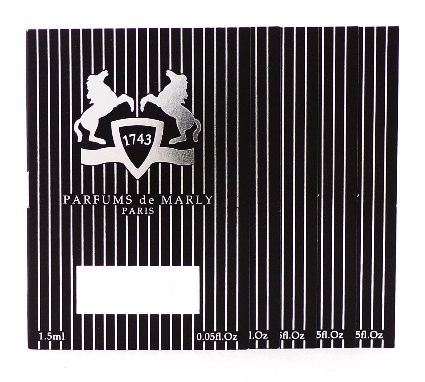 PEGASUS by Parfums de Marly 1.5 ml./ 0.05 oz. Eau de Parfum Vial Spray for Men New Lot of 5
