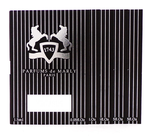 PEGASUS by Parfums de Marly 1.5 ml./ 0.05 oz. Eau de Parfum Vial Spray for Men New Lot of 5