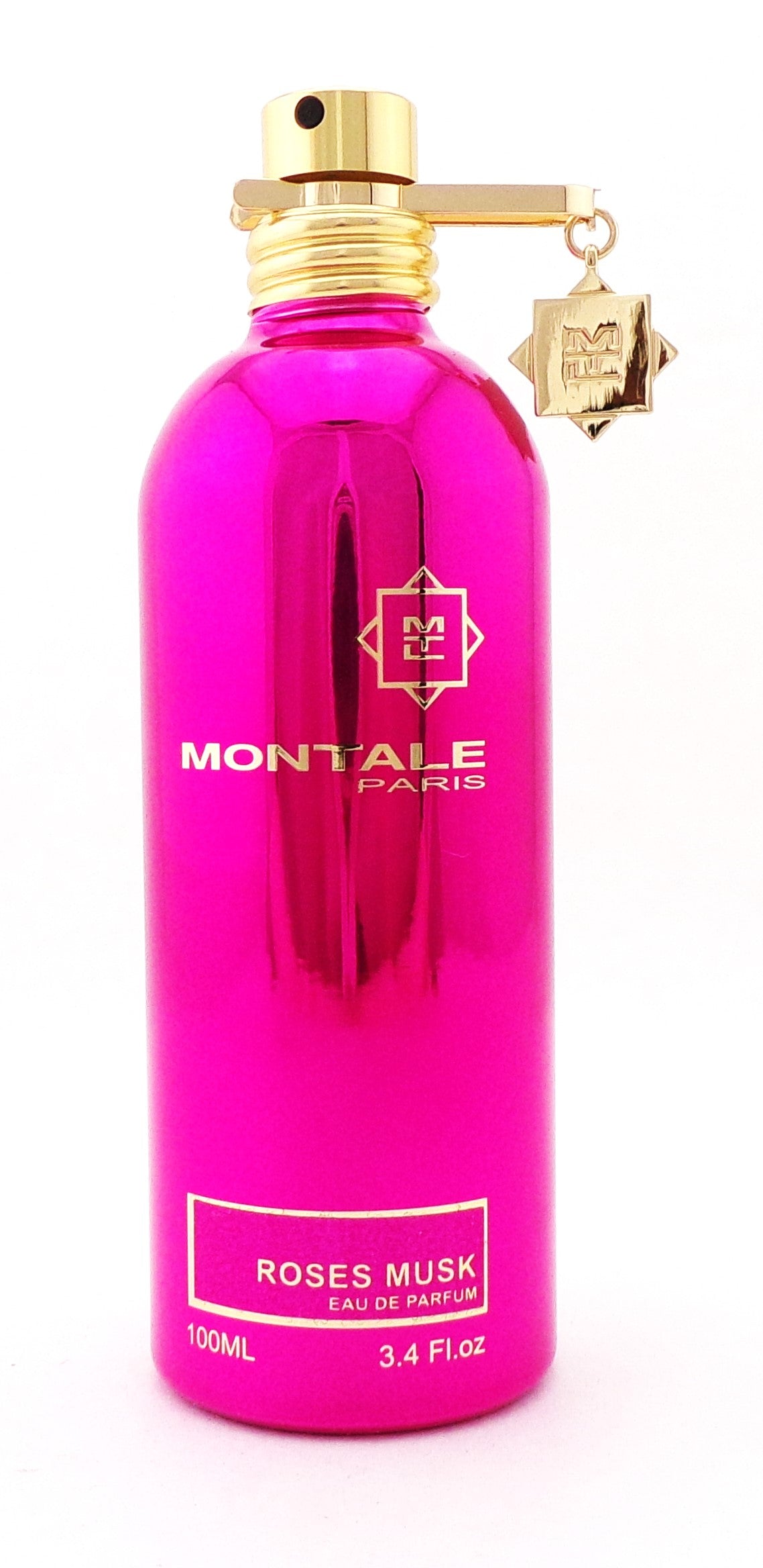 Montale Paris Roses Musk 3.4 oz./ 100 ml. Eau de Parfum Spray for Women NO BOX Lower Fragrance Level 95% FULL