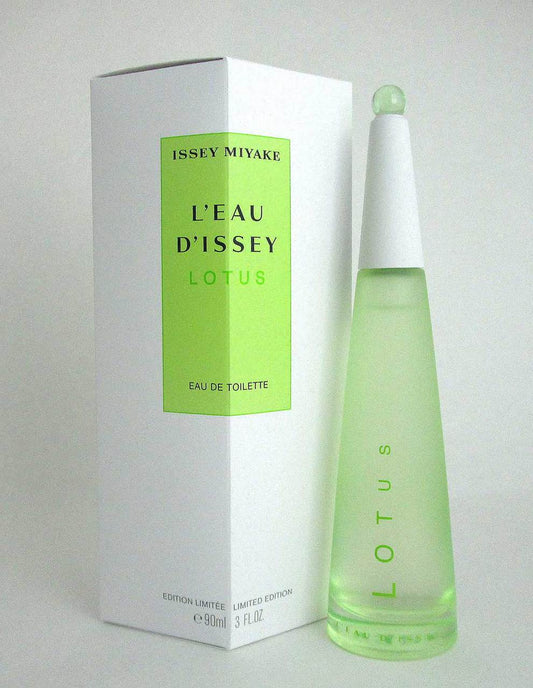L'eau D'issey Lotus by Issey Miyake EDT Spray for Women 3 oz./90 ml NIB
