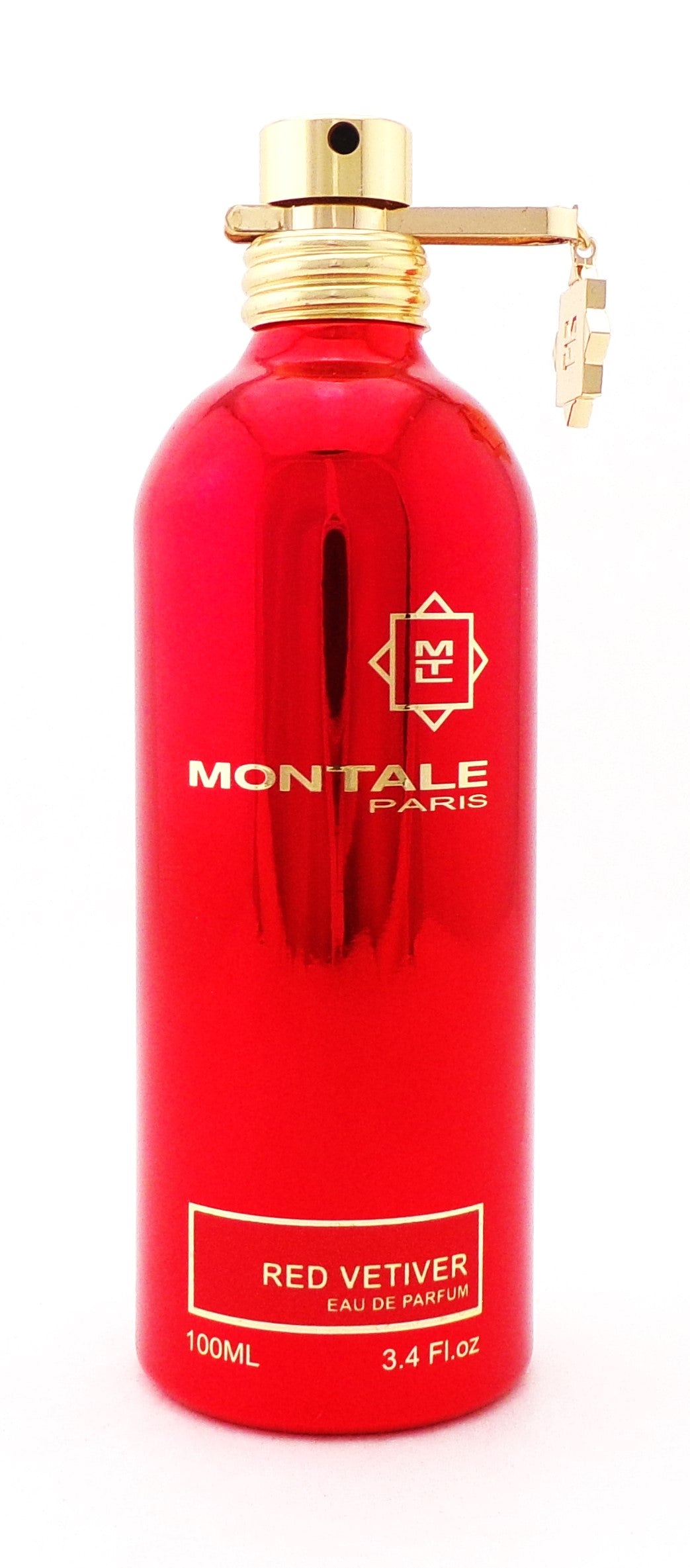 Montale Paris Red Vetiver 3.4 oz./100 ml. Eau de Parfum Spray Unisex NO BOX Lower Fragrance Level 99% FULL