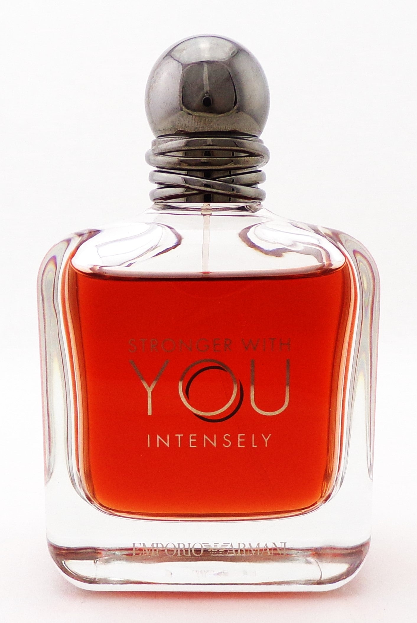 Stronger With You INTENSELY by Giorgio Armani 3.3 oz. Eau de Parfum Spray for Men NO BOX Lower Fragrance Level