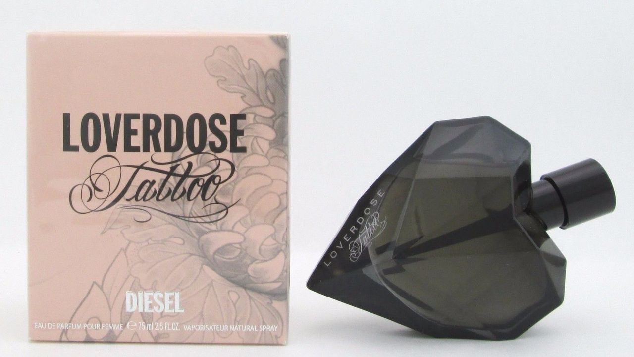 Diesel Loverdose Tattoo Eau De Parfum Spray for Women 2.5 oz NIB