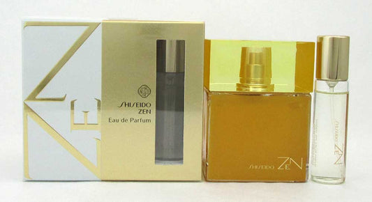 Shiseido ZEN Eau de Parfum Spray 3.3oz/100ml + 0.5oz/15ml for Women