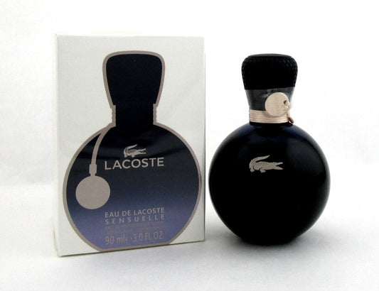 Eau De Lacoste Sensuelle by Lacoste Eau de Parfum Pour Femme Spray 3.0 oz./ 90 ml. for Women. NIB. Sealed.