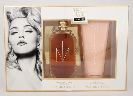 Madonna Truth or Dare Naked Gift Set:EDP Spr 2.7oz.+ B/L 6.7oz.Women