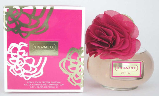 Coach Poppy Freesia Blossom 3.4 oz Eau De Parfum Spray For Women NIB