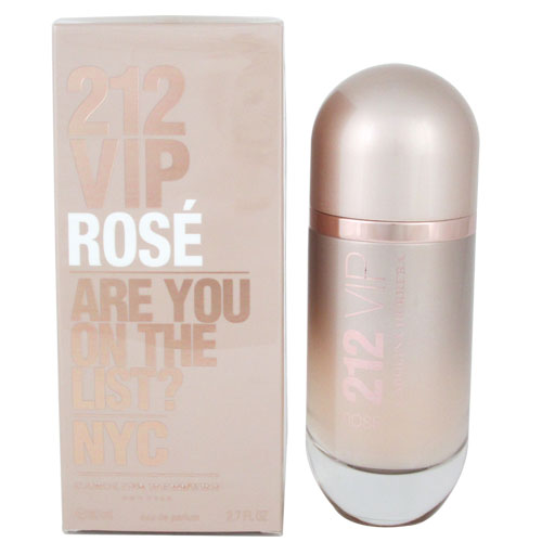 212 VIP Rose by Carolina Herrera 2.7 oz. EDP Spray Women. Brand New. Damaged Box