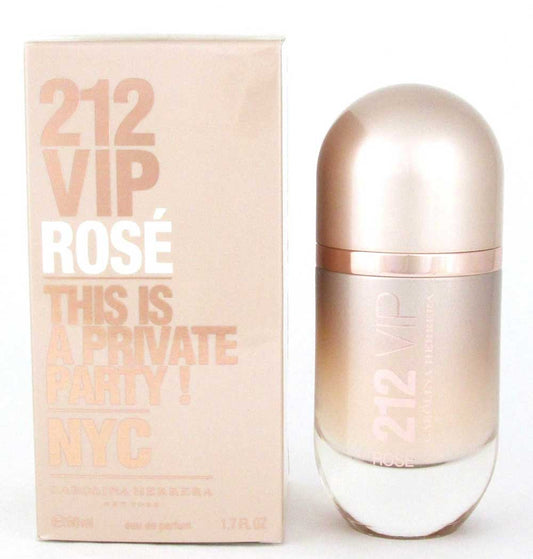 212 VIP Rose by Carolina Herrera EDP Spray 1.7 oz.Women. NIB.Sealed