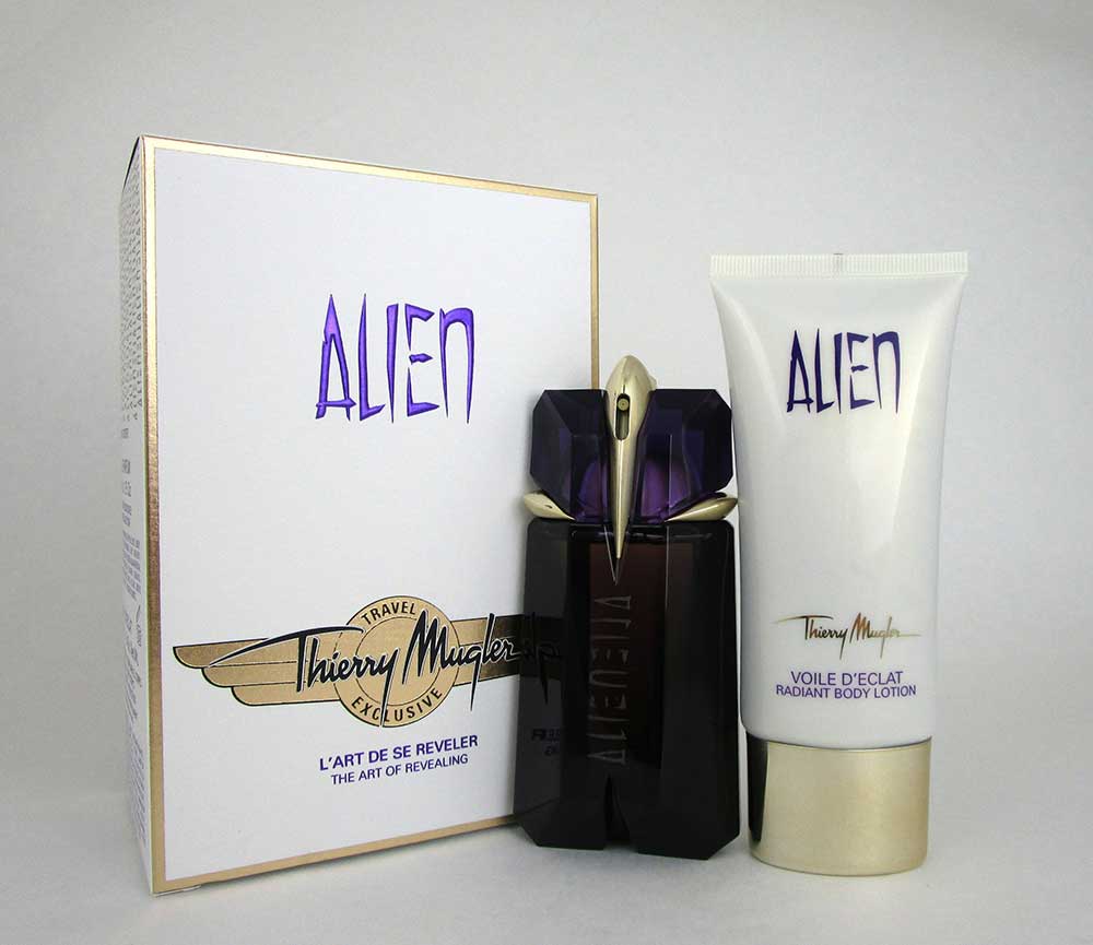 Alien by Thierry Mugler Gift Set: 2 oz EDP Spray + 3.4 oz B/Lotion