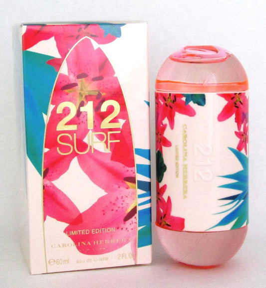 212 SURF Carolina Herrera Limited Edition Eau De Toilette Spr. 2.0oz.