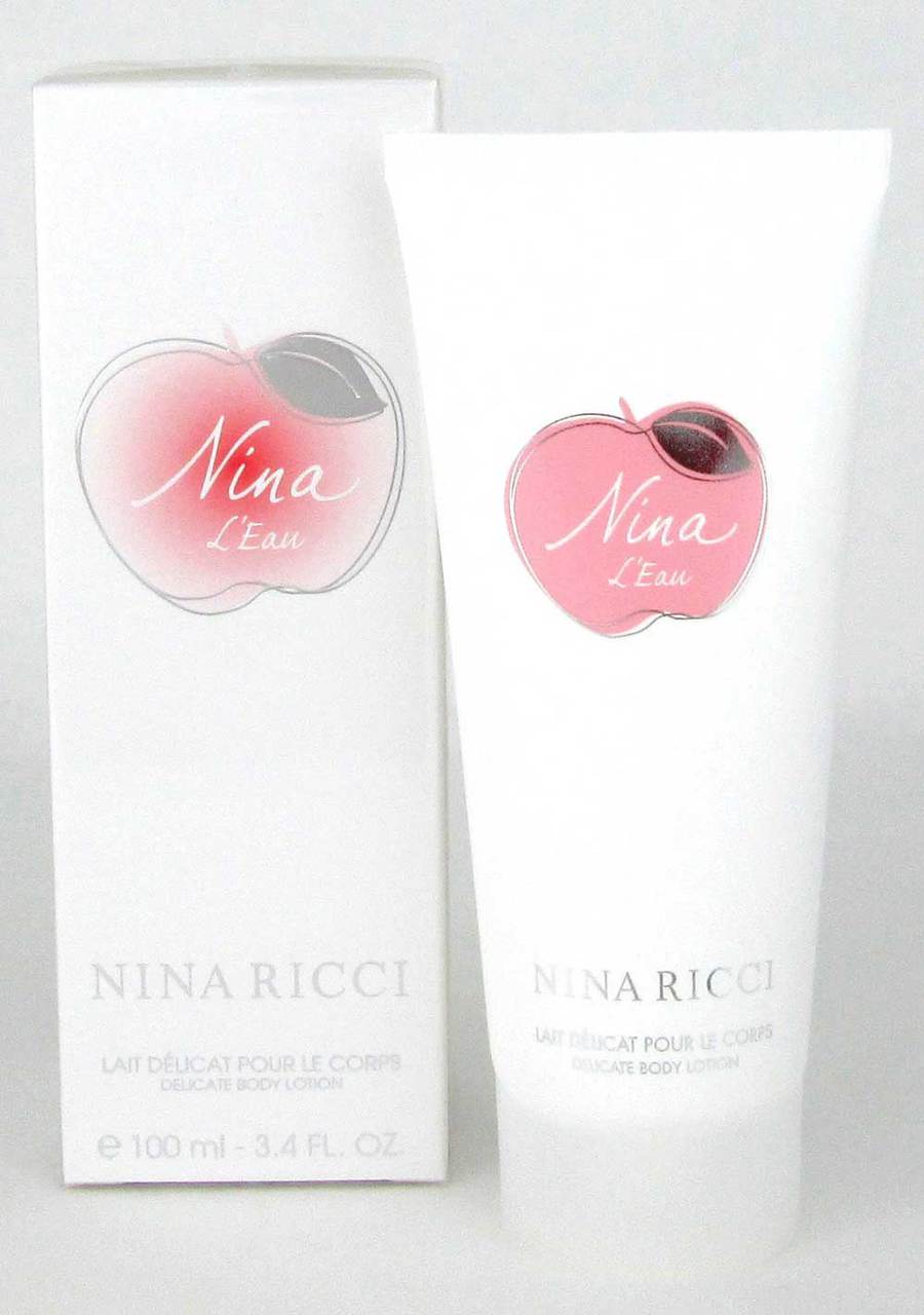 Nina L'Eau by Nina Ricci Delicate Body Lotion 3.4 oz./100 ml. Sealed