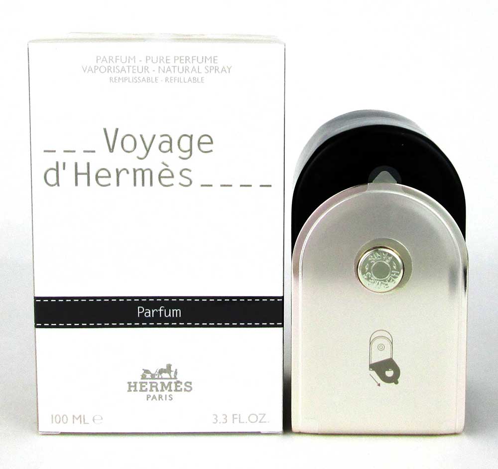 Voyage d'Hermes by Hermes Parfum Refillable Spray 3.3 oz. / 100 ml.
