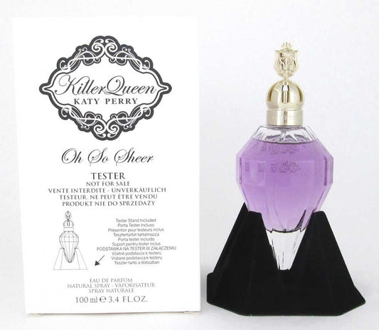 Killer Queen Oh So Sheer by Katy Perry EDP Spray 3.4 oz. *Tester