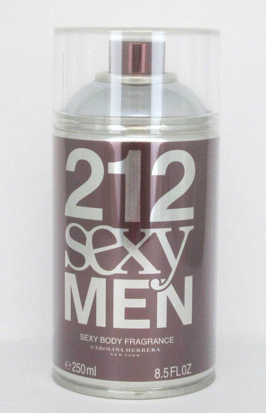212 Sexy Men Body Fragrance Spray by Carolina Herrera 8.5 oz.Sealed