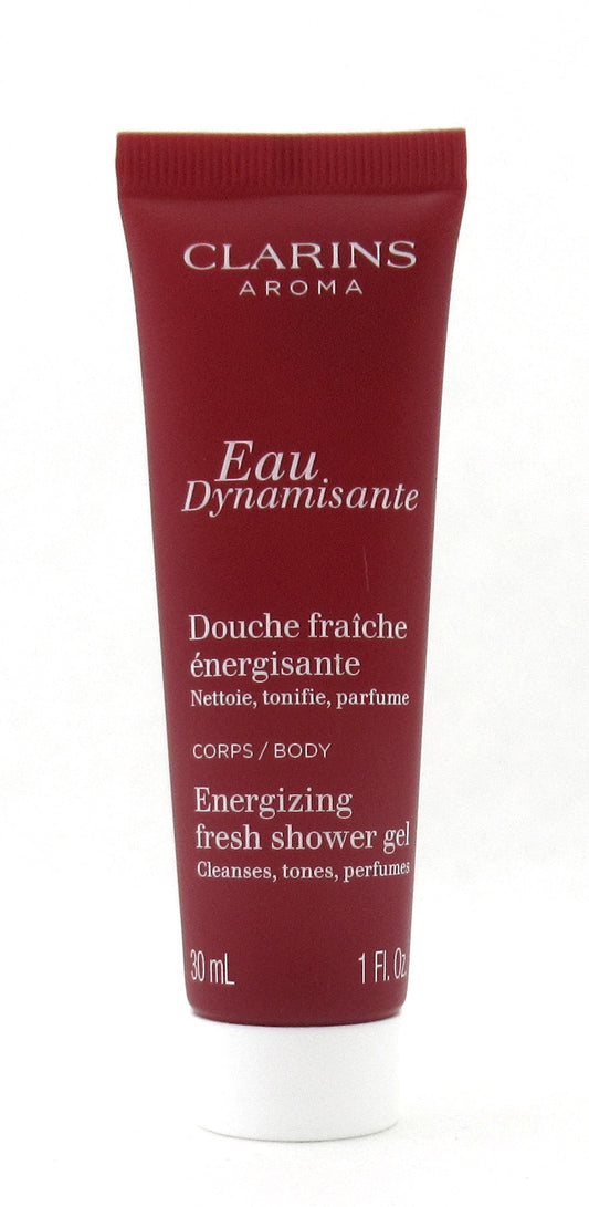 Clarins Eau Dynamisante Energizing Fresh Shower Gel 30 ml./ 1.0 oz. New Sample Size
