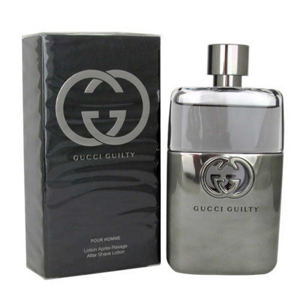 Gucci Guilty by Gucci After Shave Lotion Splash 3.0oz./90ml. for Men