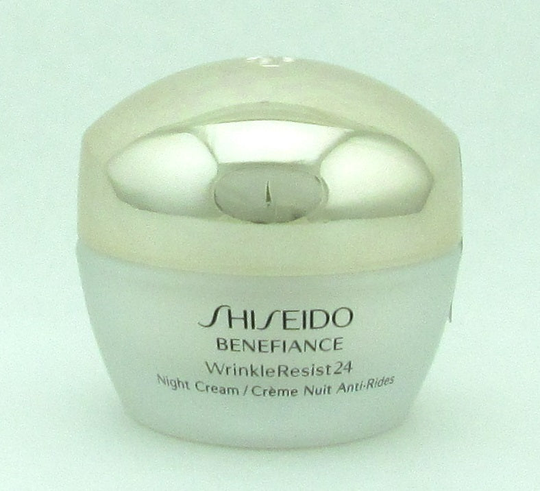 Shiseido Benefiance Wrinkle Resist 24 Night Cream 1.7 oz/50 ml New In Box
