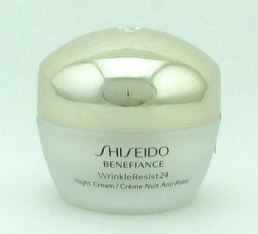 Shiseido Benefiance Wrinkle Resist 24 Night Cream 1.7 oz/50 ml New In Box