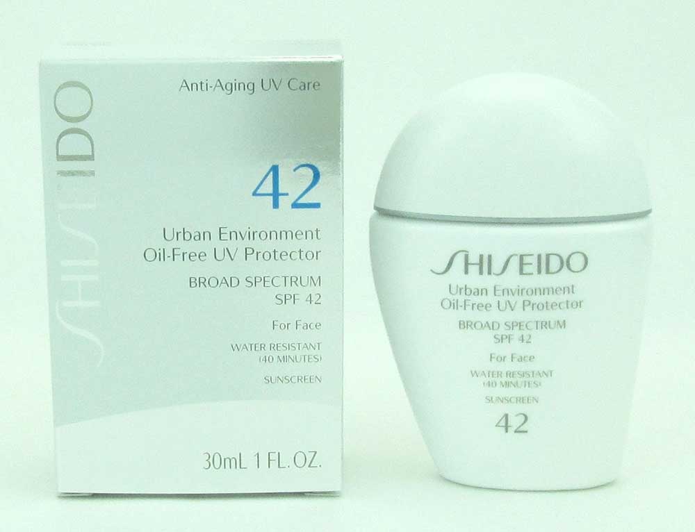 Shiseido Urban Environment Oil Free UV Protector SPF42 Face 30 ml.NIB