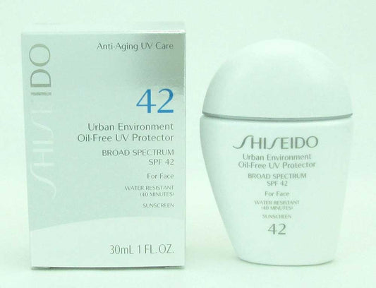Shiseido Urban Environment Oil Free UV Protector SPF42 Face 30 ml.NIB
