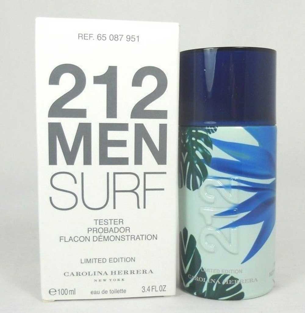 212 Men SURF Limited Edition by C.Herrera EDT Spray 3.4 oz. *Tester
