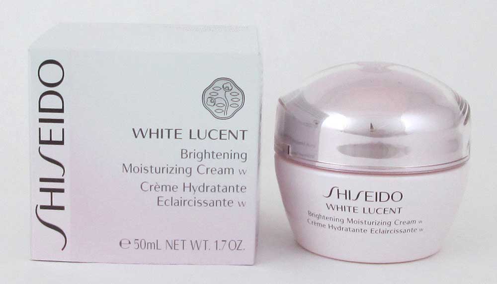 Shiseido White Lucent Brightening Moisturizing Cream w 1.7ozDamageBox
